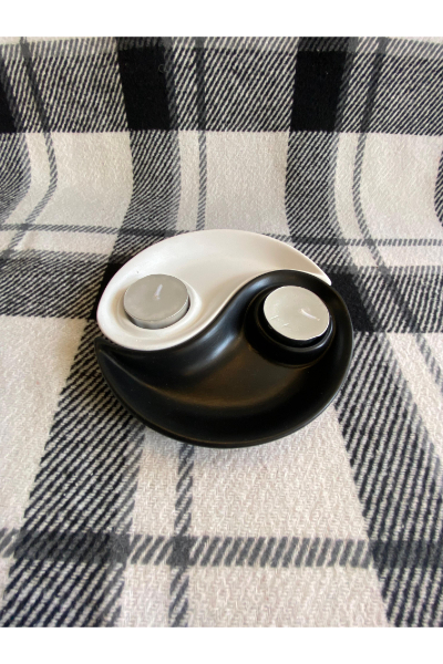 Ying Yang Set - Tealight Candle Holder